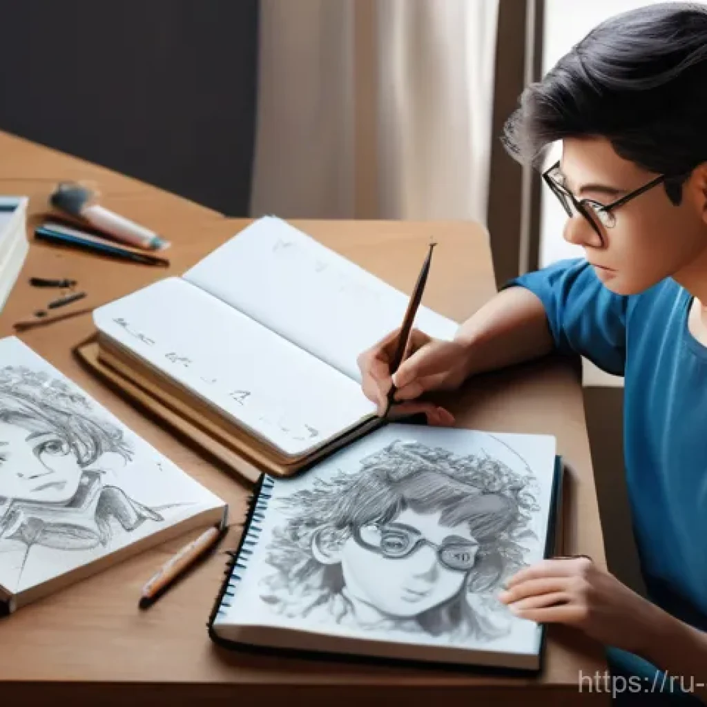 캐릭터 디자인 업계 연봉 수준 - **A Character Artist's Journey:**
"A dynamic split image showcasing the professional journey of ...
