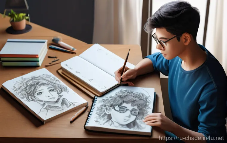 캐릭터 디자인 업계 연봉 수준 - **A Character Artist's Journey:**
"A dynamic split image showcasing the professional journey of ...