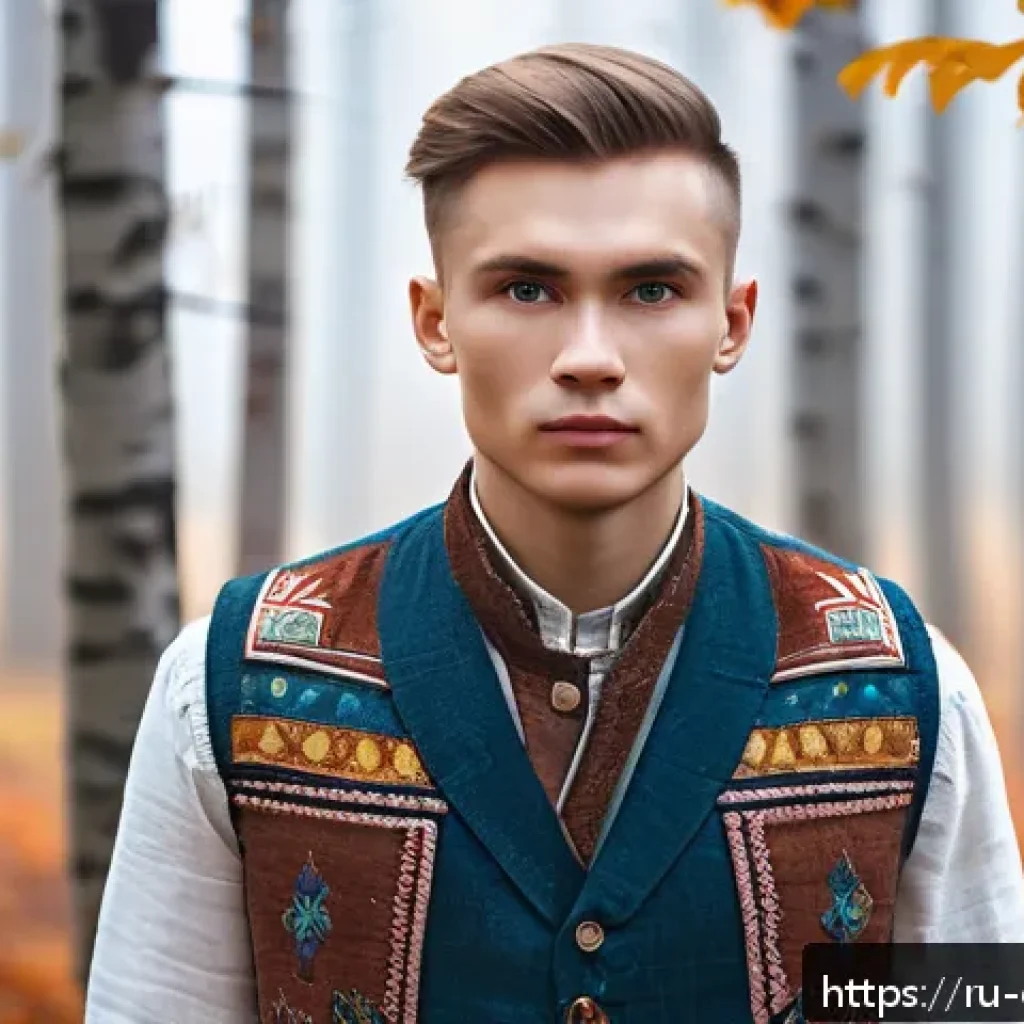 캐릭터 디자인의 문제 해결 사례 - A detailed portrait of a young Russian folk hero inspired by traditional Slavic fairy tales, wearing...