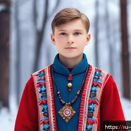 Home 33 캐릭터 디자인 관련 프로젝트와 협업 사례 - A young Russian explorer character designed for a youth audience, wearing warm layered clothing with...