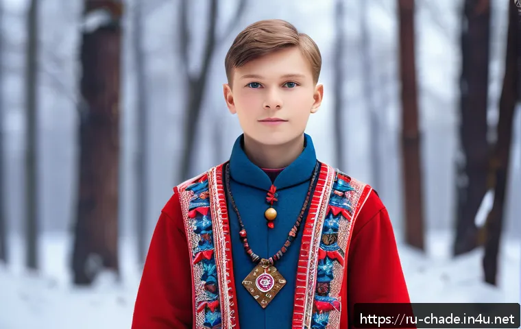 캐릭터 디자인 관련 프로젝트와 협업 사례 - A young Russian explorer character designed for a youth audience, wearing warm layered clothing with...